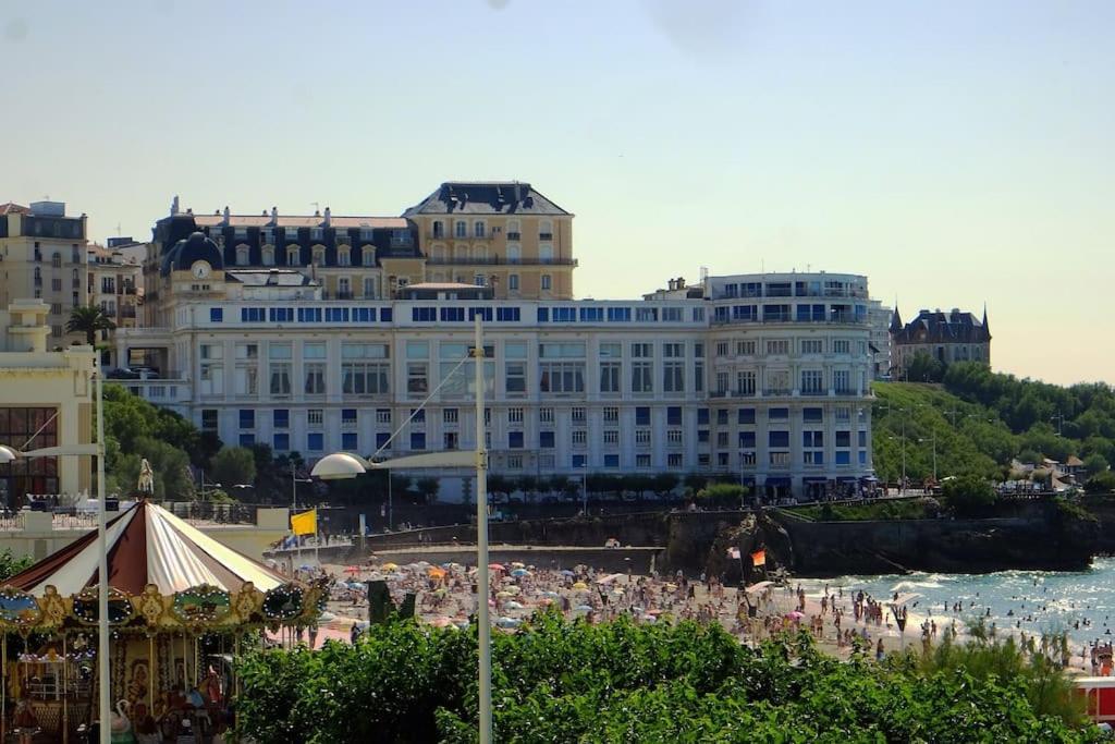 Appartement Le Sahel - Vue Imprenable Sur L'Ocean Biarritz Exterior photo