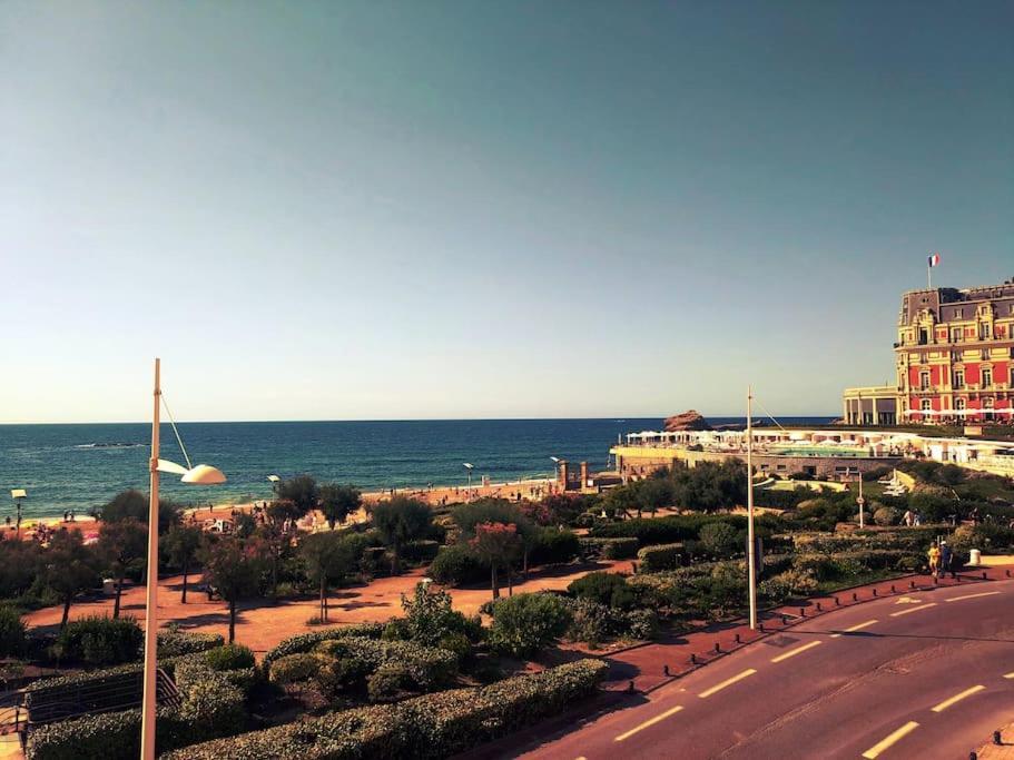 Appartement Le Sahel - Vue Imprenable Sur L'Ocean Biarritz Exterior photo